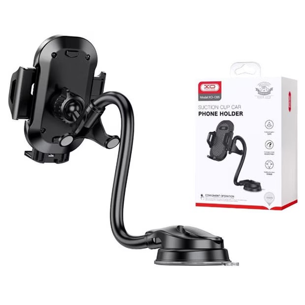 XO XO - Flexible Suction Windscreen Holder - Black