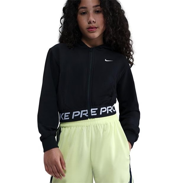 Nike Pro Dri-FIT Full Zip Hoodie Juniors