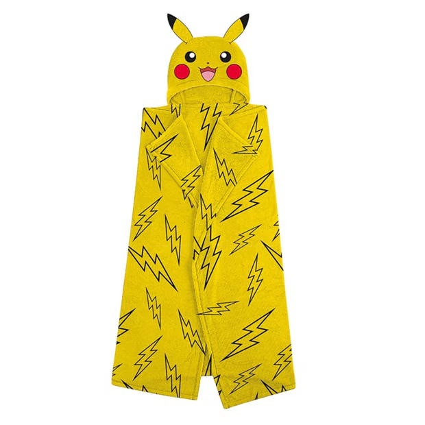Pokemon Pokemon Pikachu Hooded Fleece Blanket