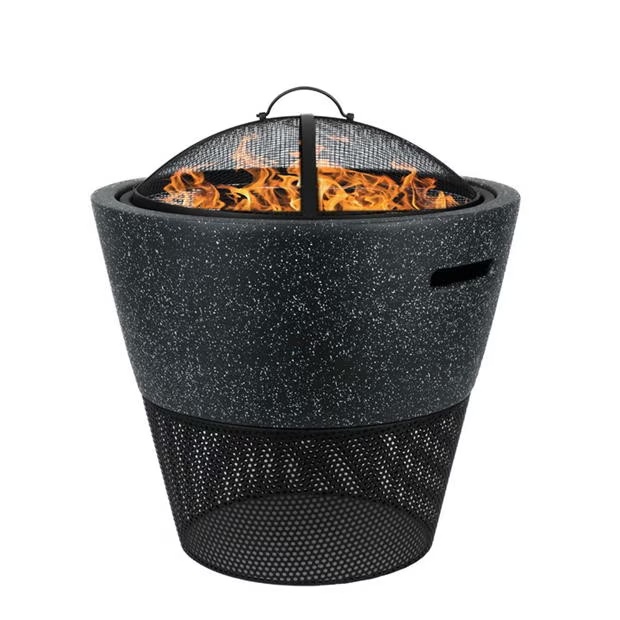 Streetwize Round Firepit with Log Storage