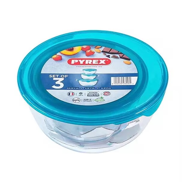 Pyrex Prep & Store Set 3 Piece Set
