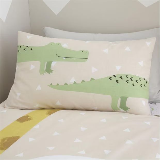 Catherine Lansfield Roarsome Animals Reversible Duvet Cover Set
