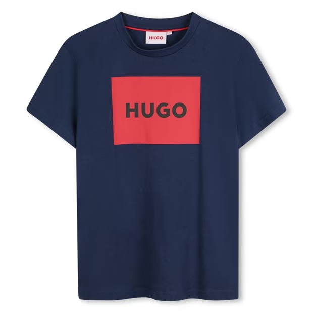 Hugo Square Logo T-Shirt Juniors