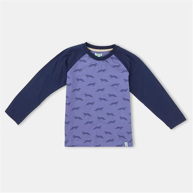 Lilly and Sid Leopard Ls Top Jn99