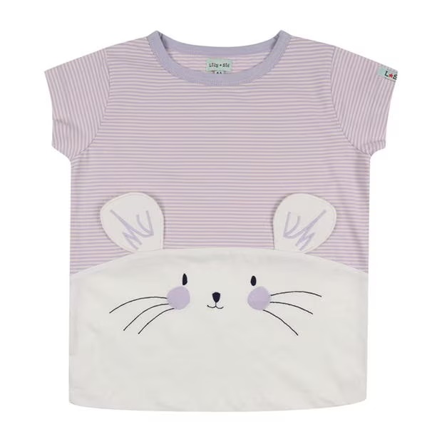 Lilly and Sid Bunny Ears Tee Jn99