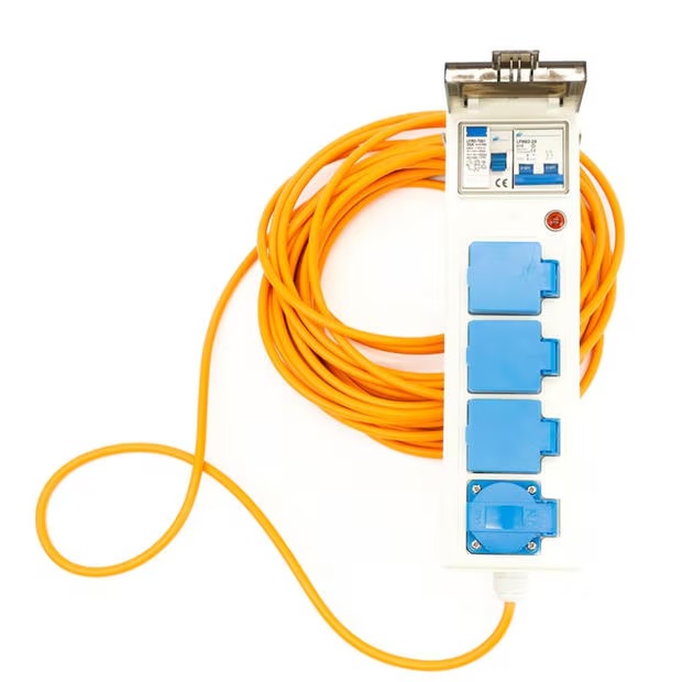 Streetwize Acclaim Range 5 Way Mobile Mains Unit 15m Cable