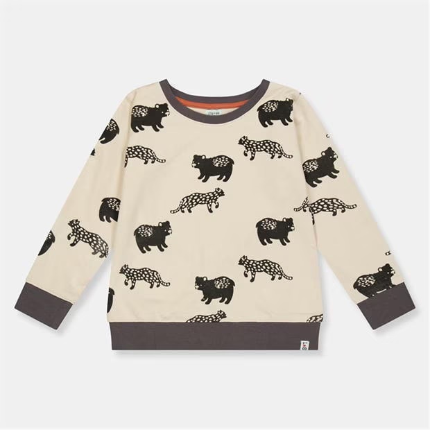 Lilly and Sid Leopard Swtsht Jn99