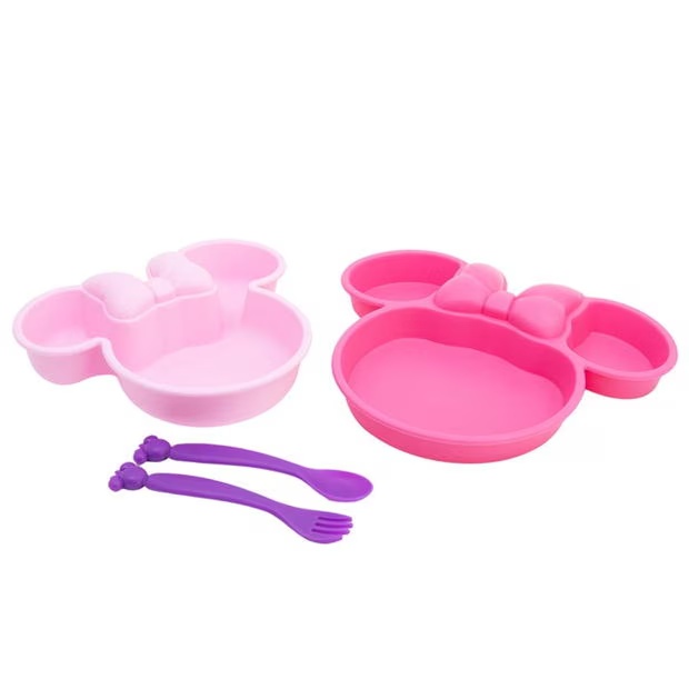 Minnie Mouse 4 Piece Dinner Set