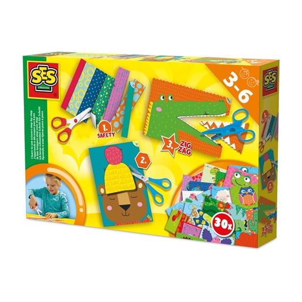 SES Creative I learn to use scissors step-by-step