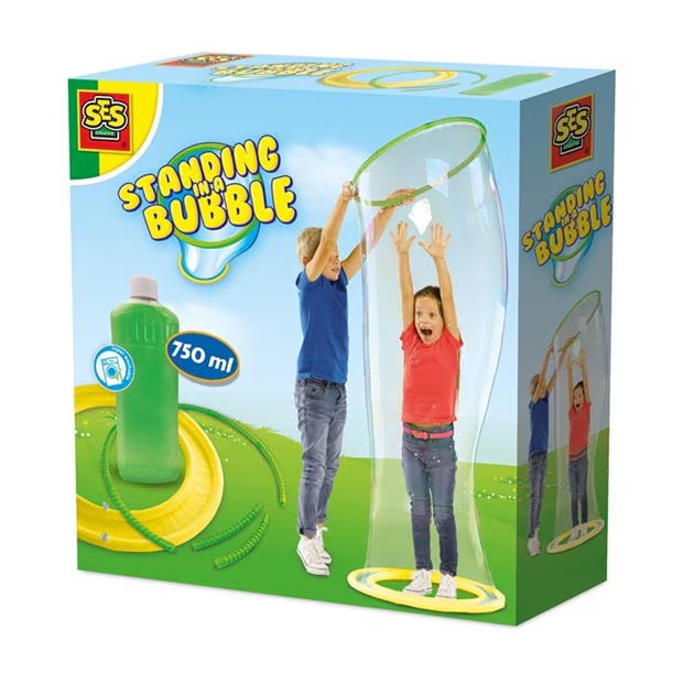 SES Creative Standing in a Mega bubble