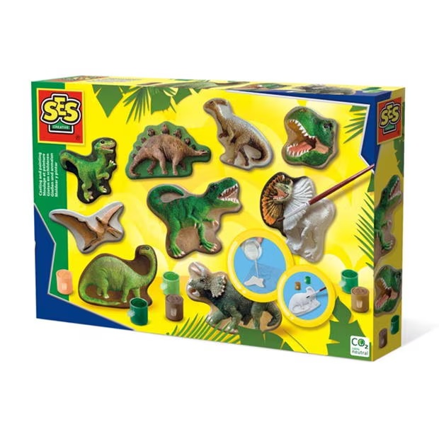 SES Creative Casting and painting - Dinosaur world