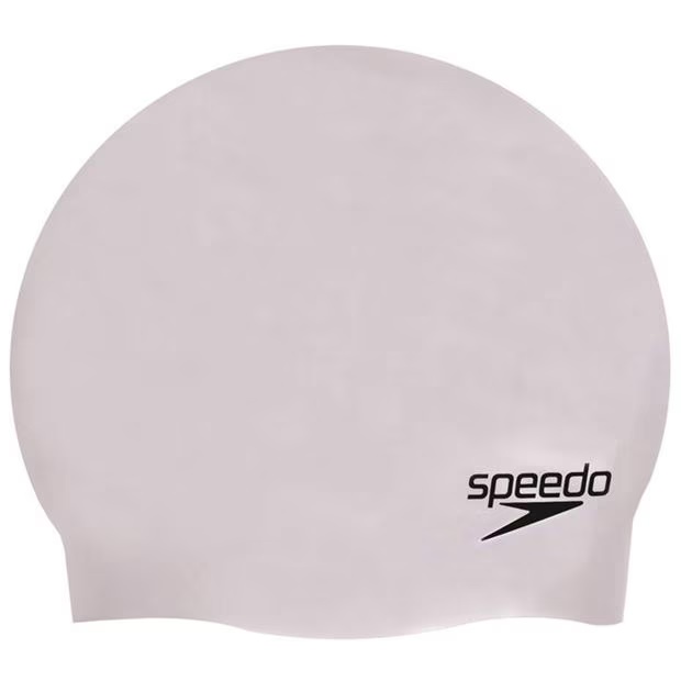 Speedo Plain Moulded Silicone Cap