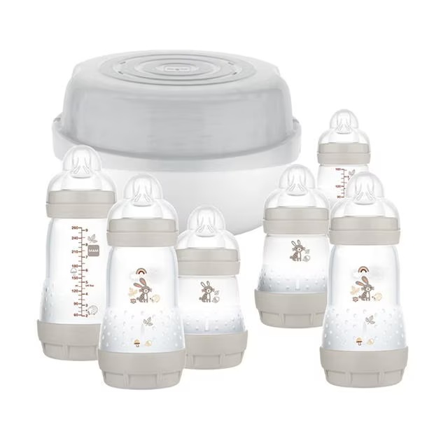 MAM Easy Start Bottle & Microwave Steriliser Set