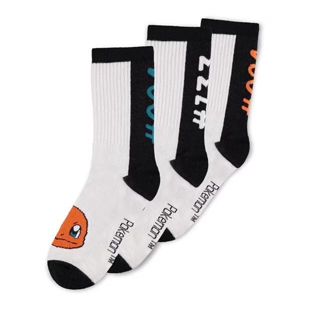 Pokemon Character Set Sport Socks