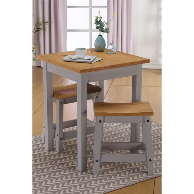 Homelife Solid Pine Square Table and Stools Dining Set 1 28264-homelife-solid-pine-square-table-and-stools-dining-set-1.jpg