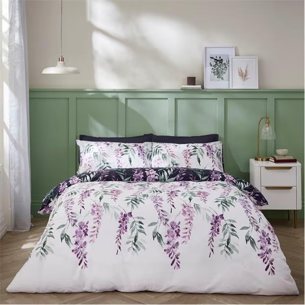 Catherine Lansfield Wisteria Floral Reversible Duvet Cover Set 1 46388-catherine-lansfield-wisteria-floral-reversible-duvet-cover-set-1.jpg