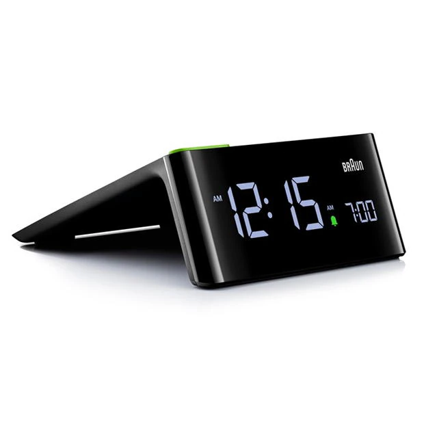 Braun Clocks Braun Digital Alarm Clock with VA LCD Display