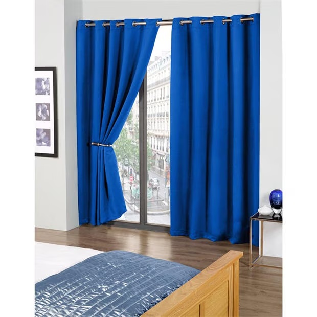Other Cali - Woven Thermal Blackout Eyelet Curtains
