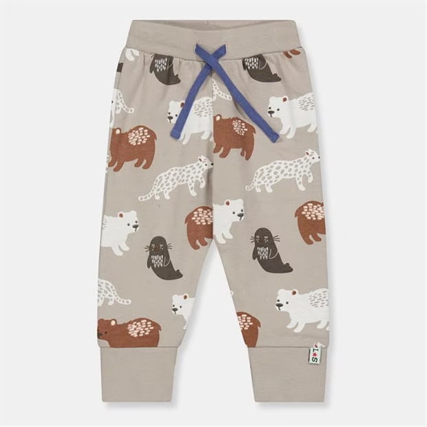 Lilly and Sid & Sid Multicoloured Mixed Animal Print Joggers