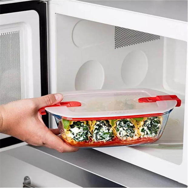 Pyrex Pyrex Cook&Heat Rectangle Roaster Set
