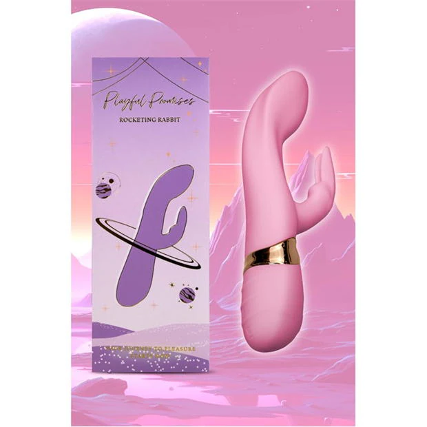 Playful Promises Rocketing Rabbit Silicone Rabbit