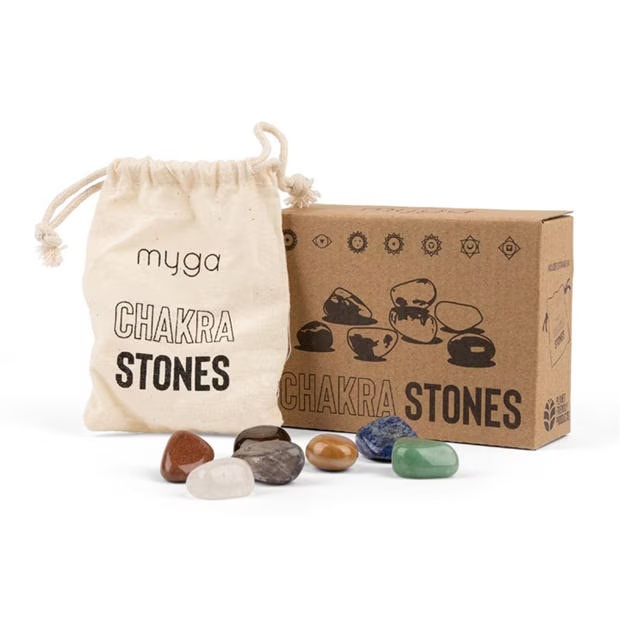 Myga Myga Chakra Stones Natural Healing Crystals