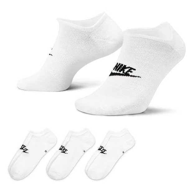 Nike Sportswear Everyday Essential No-Show Socks (3 Pairs)