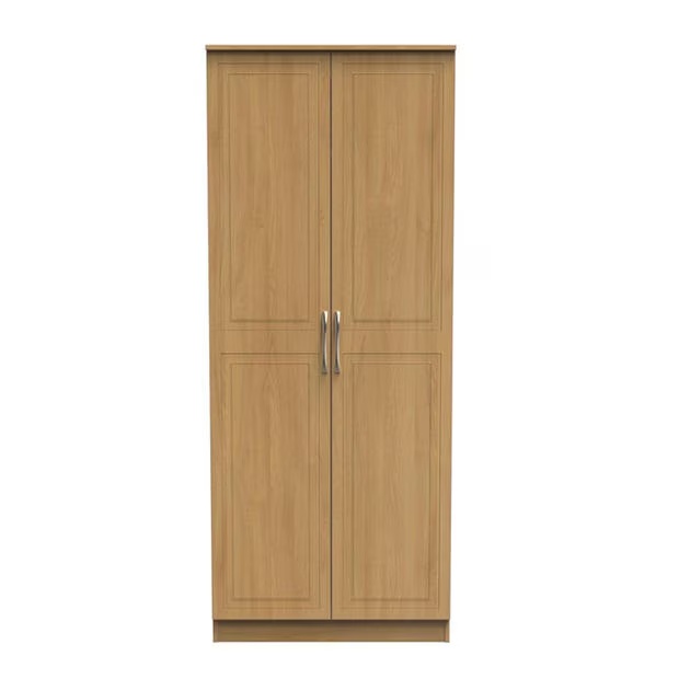 Studio Dorset 2 Door Wardrobe - Ready Assembled